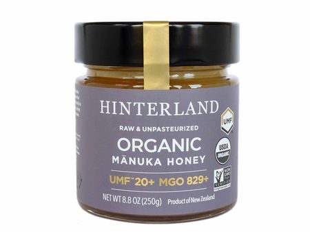 HINTERLAND ORGANIC MANUKA UMF 20+ 250g Sale