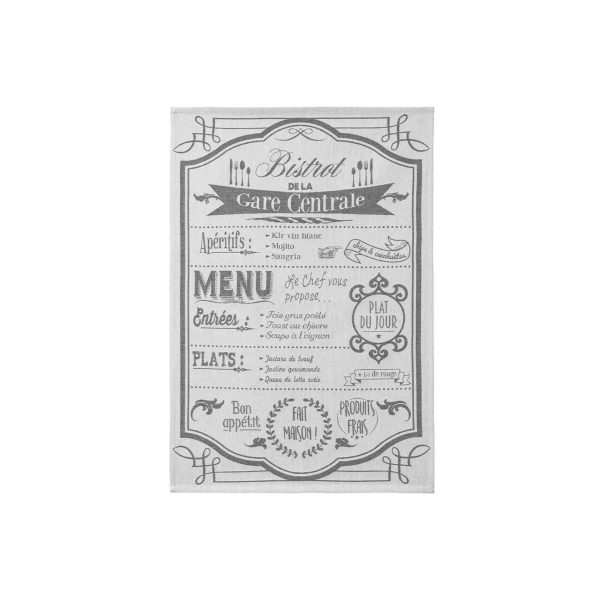 COUCKE AU MENU TEA TOWEL Cheap