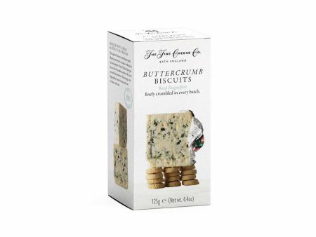 THE FINE CHEESE COMPANY ROQUEFORT BUTTERCRUMB BUTTONS 125g Supply