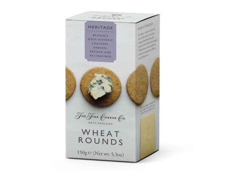 THE FINE CHEESE COMPANY WHEAT ROUNDS CRACKERS 150g Fashion