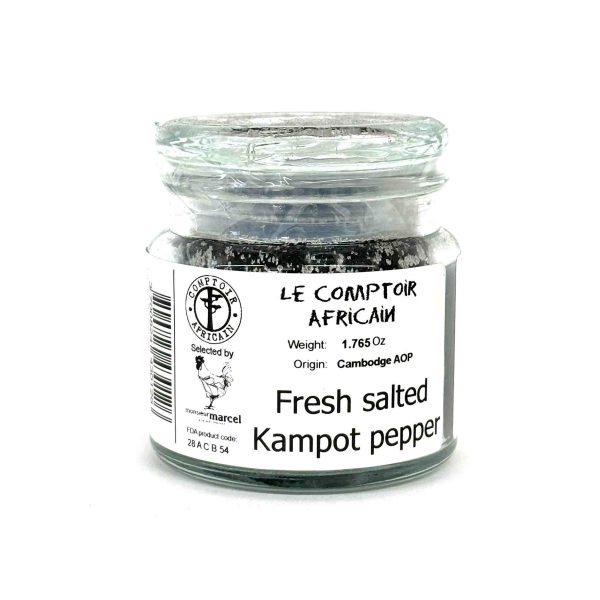 LE COMPTOIR AFRICAIN BLACK KAMPOT PEPPER 1.76oz Hot on Sale