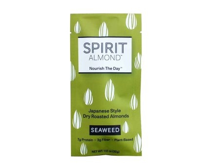 SPIRIT SEAWEED ALMONDS 32g For Sale