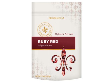 DELL COVE RUBY RED POPCORN KERNELS 2lb For Cheap