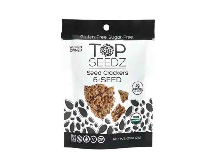 TOP SEEDZ 6-SEED CRACKERS 21g Discount