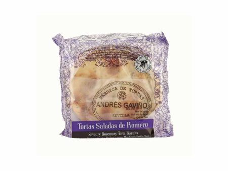 ANDRES GAVINO ROSEMARY TORTAS 170g Fashion