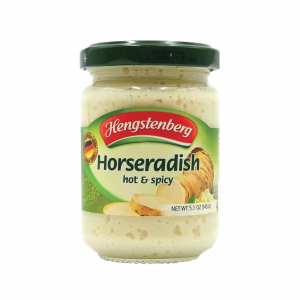 HENGSTENBERG HOT & SPICY HORSERADISH SAUCE 5.1oz Online now