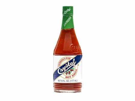 CRYSTAL LOUISIANA HOT SAUCE 6oz Discount