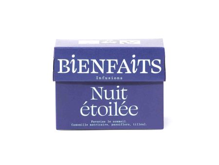 BIENFAITS INFUSIONS NUIT ETOILEE 21g 15pk For Sale