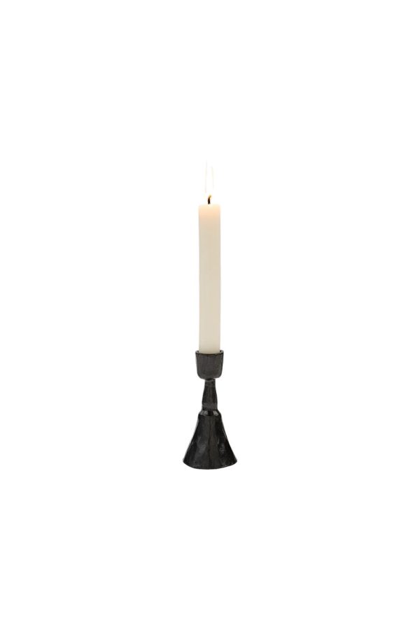 Forged Gunmetal Candlestick on Sale