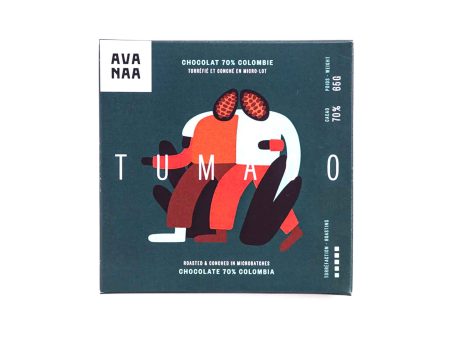 AVANAA TUMACO 70% DARK CHOCOLATE 60g For Sale