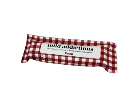 MILD ADDICTIONS CHOCOLATE AND DATE BAR WITH PECAN 4.5oz Online