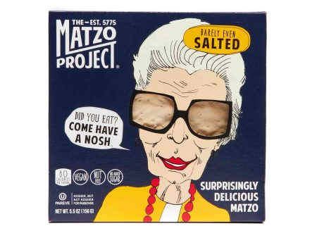 MATZO SALTED FLATS 156g on Sale