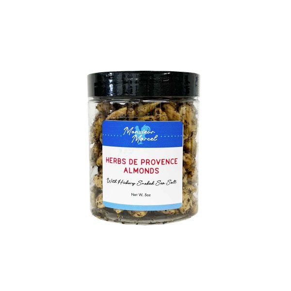 MONSIEUR MARCEL HERBS DE PROVENCE ALMONDS 5oz on Sale