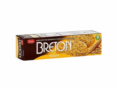 BRETON SESAME CRACKERS 8oz Hot on Sale