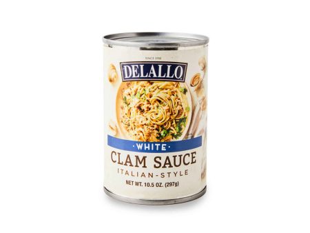 DELALLO WHITE CLAM SAUCE 10.5 oz Online now