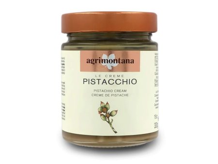 AGRIMONTANA PISTACHIO CREAM 330g Hot on Sale