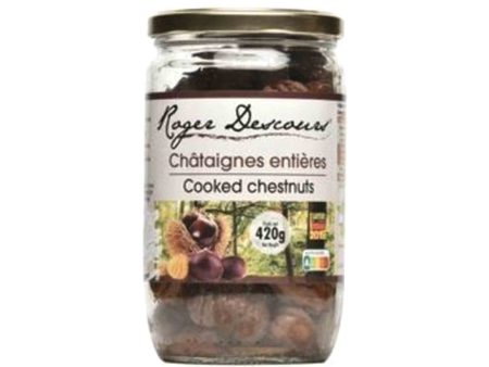 ROGER DESCOURS COOKED CHESTNUTS 420g Cheap