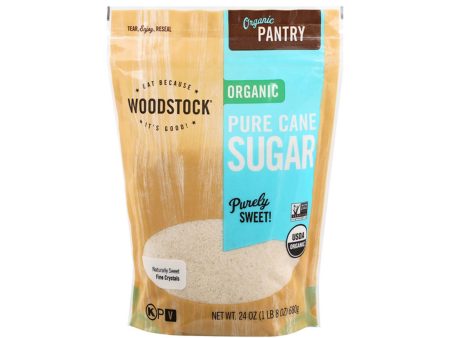 WOODSTOCK PURE CANE SUGAR 24oz For Sale