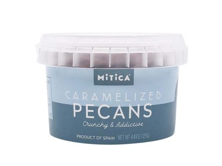 MITICA CARAMELIZED PECANS MINI TUB 125g on Sale