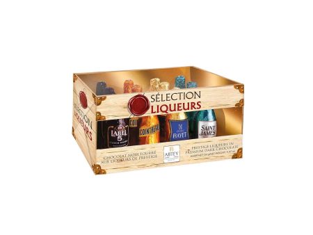 ABTEY PRESTIGE LIQUEUR DARK CHOCOLATE BOTTLES 155g Discount