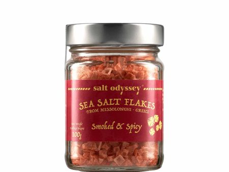 ODYSSEY SMOKED SPICY SALT FLAKES 100g Supply