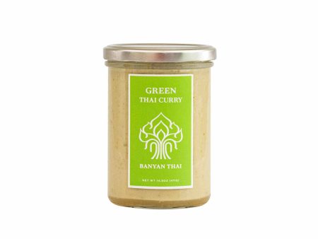 BANYAN GREEN THAI CURRY SAUCE 14.5oz Online Sale