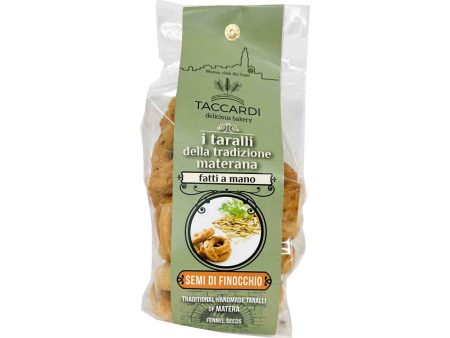 TACCARDI TARALLI WITH FENNEL SEEDS 250g Online