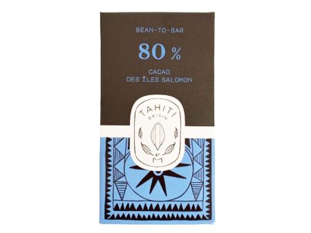 TAHITI SALOMON ISLANDS 80% DARK CHOCOLATE Online Sale