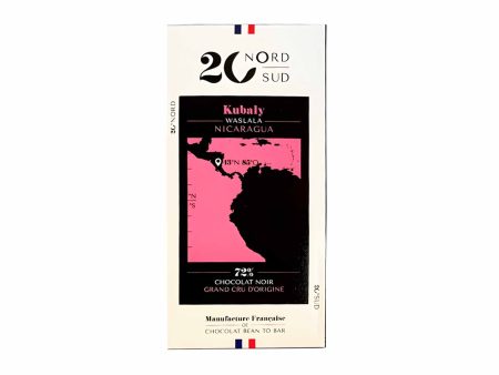 20 NORTH 20 SOUTH KUBALY NICARAGUA GRAND CRU 72% DARK CHOCOLATE 60g Online Hot Sale