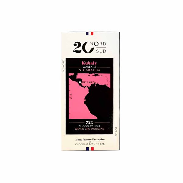 20 NORTH 20 SOUTH KUBALY NICARAGUA GRAND CRU 72% DARK CHOCOLATE 60g Online Hot Sale