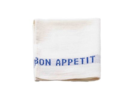 CHARVET EDITIONS BON APPETIT PLACEMAT - WHITE BLUE Online Hot Sale