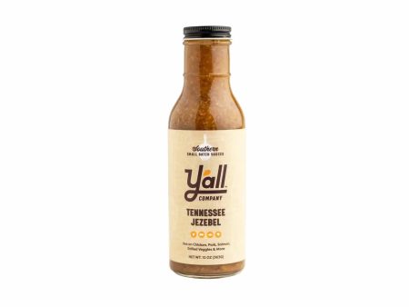 Y ALL TENNESSEE JEZEBEL SAUCE 12oz For Discount