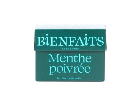 BIENFAITS INFUSIONS MENTHE POIVREE 21g 15pk Online Sale