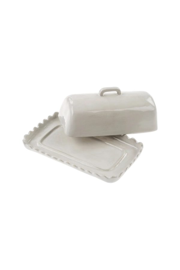 Scalloped Butter Dish Online