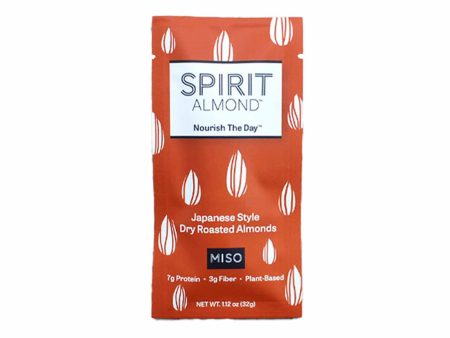 SPIRIT MISO ALMONDS 32g Online Sale