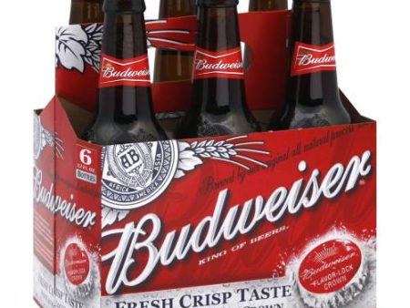 Budweiser 6 Pack, 12 Ounce Bottles Hot on Sale