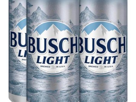 Busch Light 4 Pack, 16 Ounce Can Sale