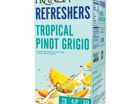 Franzia Refreshers Tropical Pinot Grigio - 3L Online Hot Sale